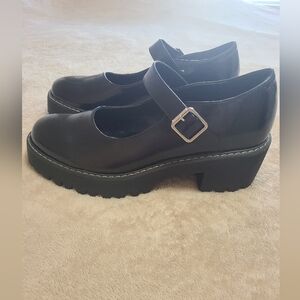Black Madden Girl Platform Shoes Womens Size 11